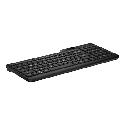 HP 475 Dual-Mode Wireless Keyboard, Bluetooth or 2.4Ghz Wireless, Pair up to 3 Devices, 12 Progammable Keys, Qwerty UK English Layout, Black image 3
