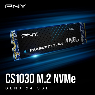 PNY CS1030 (M280CS1030-250-RB) 250GB SSD, PCIe Gen3 x4 Interface,Max Read 2500MB/s, MaxWrite 1100MB/s, 5 Year Limited Warranty image 3