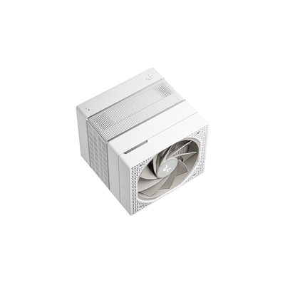 DeepCool ASSASSIN VC ELITE White Dual-Tower CPU CoolerVapor Chamber Base, 7 Heatpipes, 300W TDP, Quiet Dual Fans (140mm + 120mm), Dual Performance/Quiet Modes, Universal Socket Support image 3