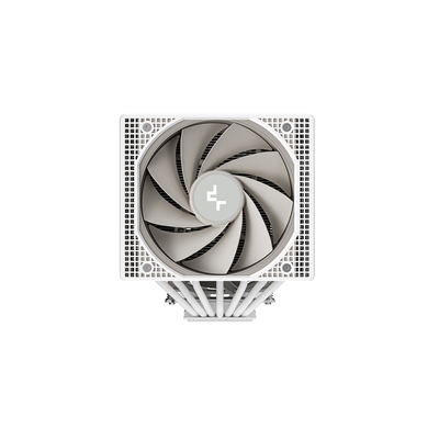 DeepCool ASSASSIN VC ELITE White Dual-Tower CPU CoolerVapor Chamber Base, 7 Heatpipes, 300W TDP, Quiet Dual Fans (140mm + 120mm), Dual Performance/Quiet Modes, Universal Socket Support image 4