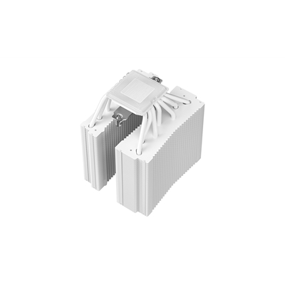 DeepCool ASSASSIN VC ELITE White Dual-Tower CPU CoolerVapor Chamber Base, 7 Heatpipes, 300W TDP, Quiet Dual Fans (140mm + 120mm), Dual Performance/Quiet Modes, Universal Socket Support image 6