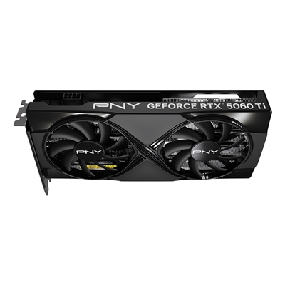 PNY NVIDIA GeForce RTX 5060 Ti DUAL OC 16GB GDDR7 Graphics Card, 4608 CUDA Cores, 2407MHZ Core Clock, Dual Fan, 3 x DisplayPort / 1x HDMI Port image 4