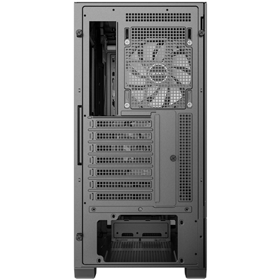 Antec P30 ARGB Mid-Tower Gaming Case, High-Airflow Design, Tempered Glass Side Panel, USB-C 10 Gb/s, Pre-Installed ARGB Fans (Black) image 3
