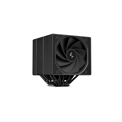 DeepCool ASSASSIN VC ELITE Black Dual-Tower CPU Cooler  Vapor Chamber Base, 7 Heatpipes, 300W TDP, Quiet Dual Fans (140mm + 120mm), Dual Performance/Quiet Modes, Universal Socket Support image 2