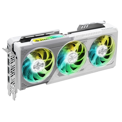 ASRock AMD Radeon RX 9070 XT Steel Legend 16GB GDDR6 Graphics Card, 4096 Streams, 2970MHz Boost Clock, Triple Fan, 3x DisplayPorts / 1x HDMI Port image 2