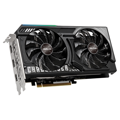 ASRock AMD Radeon RX 9060 XT Challenger OC 16GB GDDR6 Graphics Card, 2048 Streams, 3290MHz Boost Clock, Dual Fan, 2x DisplayPorts / 1x HDMI Port image 4