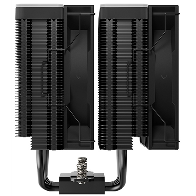 DeepCool AG620 BK ARGB V2 Dual-Tower CPU Air Cooler with 120mm ARGB Fans, Compatible with Intel LGA 1851/1700/1200/115x & AMD AM5/AM4, High-Performance Quiet Cooling, Matte Black image 5