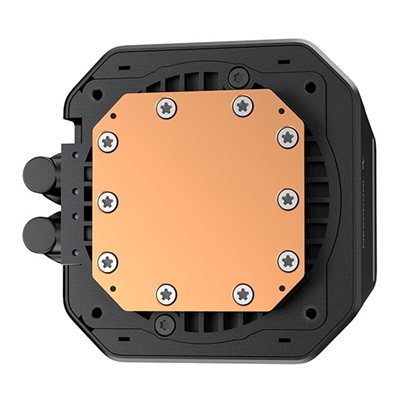 DeepCool LM360 Liquid CPU Cooler with 2.4" IPS Display, 360mm AIO, Triple 120mm ARGB Fans, Anti-Leak Technology, PWM Pump, Intel LGA 1851/1700 & AMD AM5 Compatible, Black image 2