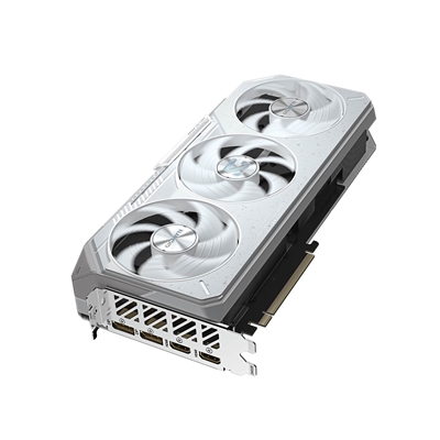 Gigabyte AMD Radeon RX 9070 XT GAMING OC ICE 16GB GDDR6 Graphics Card, 4096 Streams, 2520 MHz Core Clock, Triple Fan, RGB, 2x DisplayPorts / 2x HDMI Ports image 3
