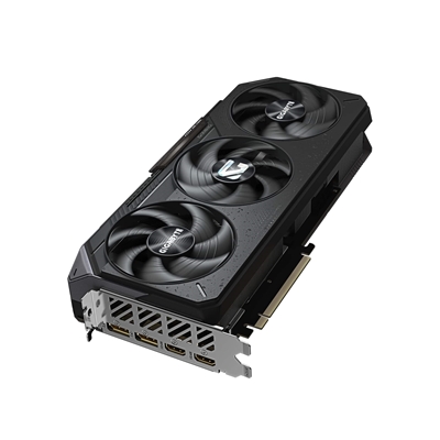 Gigabyte AMD Radeon RX 9070 XT GAMING 16GB GDDR6 Graphics Card, 4096 Streams, 2400 MHz Core Clock, Triple Fan, RGB, 2x DisplayPorts / 2x HDMI Ports image 3