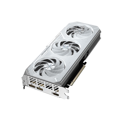 Gigabyte Radeon RX 9060 XT GAMING ICE OC 16GB GDDR6 Graphics Card, 2048 Streams, 3320 MHz Boost Clock, Triple Fan, RGB, 2x DisplayPorts / 1x HDMI Ports image 3