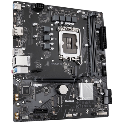 Gigabyte H610M D3W DDR4 Intel 1700 Socket Motherboard, Micro-ATX, 2x DDR4 Slots, 1x M.2 Socket, GbE LAN, 1x DisplayPort / 1x HDMI Port image 3