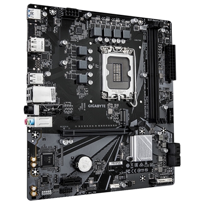 Gigabyte H610M D3W WIFI6 (Rev. 1.1) Intel 1700 Socket Motherboard, Micro-ATX, 2x DDR5 Slots, 1x M.2 Socket, GbE LAN, WiFi 6, 1x DisplayPort / 1x HDMI Port image 3