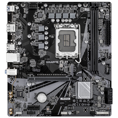 Gigabyte H610M D3W (Rev. 1.1) Intel 1700 Socket Motherboard, Micro-ATX, 2x DDR5 Slots, 1x M.2 Socket, GbE LAN, 1x DisplayPort / 1x HDMI Port image 2