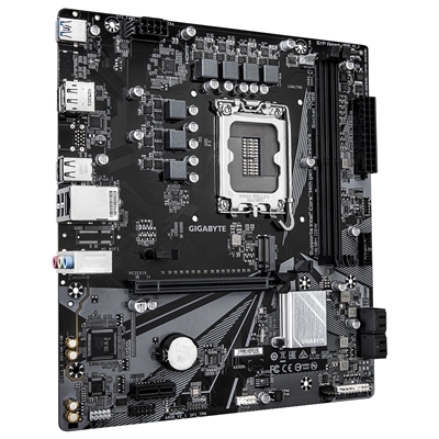 Gigabyte H610M D3W (Rev. 1.1) Intel 1700 Socket Motherboard, Micro-ATX, 2x DDR5 Slots, 1x M.2 Socket, GbE LAN, 1x DisplayPort / 1x HDMI Port image 3