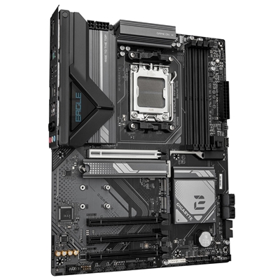 Gigabyte B650E EAGLE WIFI6E AMD AM5 Socket Motherboard, ATX, 4x DDR5 Slots, 3x M.2 Socket, Fitted I/O Shield, 2.5GbE LAN, Wi-Fi 6E, 1x DisplayPort / 1x HDMI Port image 3
