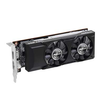 ASRock Intel Arc A310 Low Profile 4GB GDDR6 Graphics Card, 2000 MHz Base Clock, Dual Fan, 1x DisplayPorts / 1x HDMI Port image 2