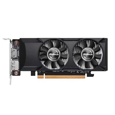 ASRock Intel Arc A310 Low Profile 4GB GDDR6 Graphics Card, 2000 MHz Base Clock, Dual Fan, 1x DisplayPorts / 1x HDMI Port image 3
