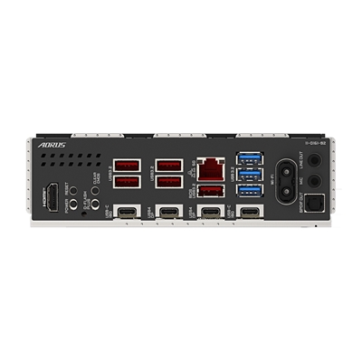 Gigabyte X870E AORUS PRO X3D AMD AM5 Socket Motherboard, ATX, 4x DDR5 Slots, 4x M.2 Sockets, Fitted I/O Shield, 5GbE LAN, Wi-Fi 7, 1x HDMI Port / 2x USB-C (USB4) image 5