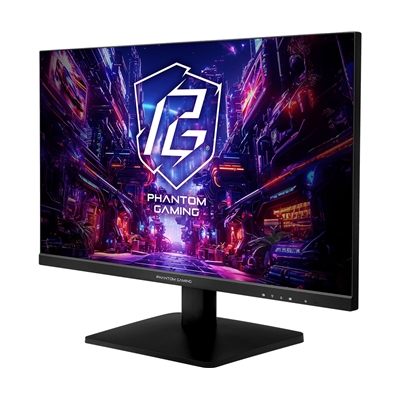 ASRock Phantom Gaming PG27FFX1B 27 Inch FHD (1920 x 1080) Flat IPS Gaming Monitor, 520Hz Refresh Rate 1ms Response Time, 2 x HDMI 2.1, 1 x DisplayPort 1.4, 2 x USB 3.2 Gen1 Type-A, 1 x USB 3.2 Gen1 Type-B, 1 x Headphone Out image 3