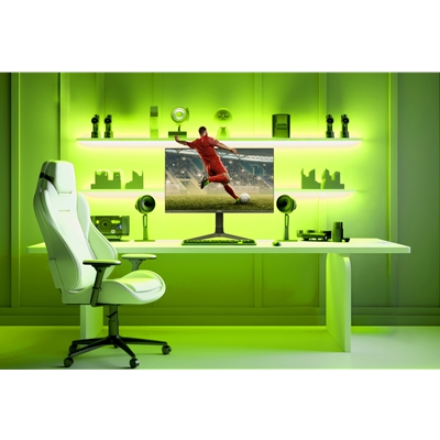 piXL CM27G7 27 Inch 100Hz QHD IPS Gaming Monitor with AMD FreeSync & Nvidia G-Sync, 1ms Response Time, DisplayPort, HDMI, USB-A, VESA Mount, RGB Lighting, VESA Mount & Height Adjust image 5