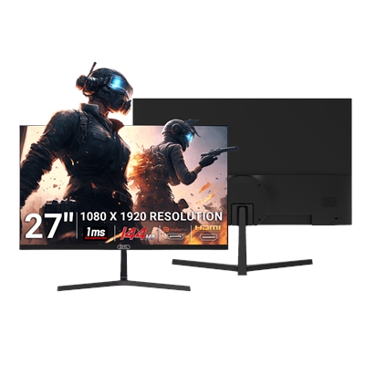 piXL PX27B221S 27 Inch 144Hz Full HD IPS Widescreen Monitor with Speakers, 1920x1080 Resolution, 1ms Response Time, 144Hz Refresh Rate, DisplayPort & HDMI image 3