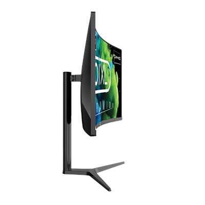 piXL CM34C7 34 Inch 165Hz UWQHD Quad HD Ultrawide Curved Gaming Monitor, with 1.5ms Response Time, 3440 x 1440 Resolution, HDMI, DisplayPort, USB-C, USB-B, USB-A x 2, Audio & Height Adjust image 3
