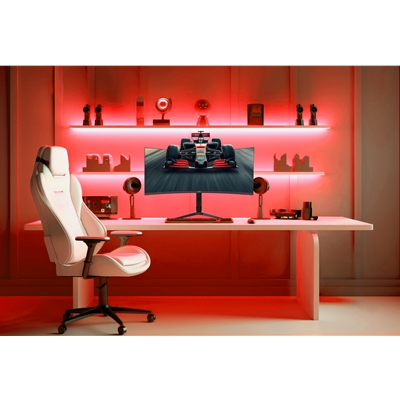 piXL CM34C7 34 Inch 165Hz UWQHD Quad HD Ultrawide Curved Gaming Monitor, with 1.5ms Response Time, 3440 x 1440 Resolution, HDMI, DisplayPort, USB-C, USB-B, USB-A x 2, Audio & Height Adjust image 6