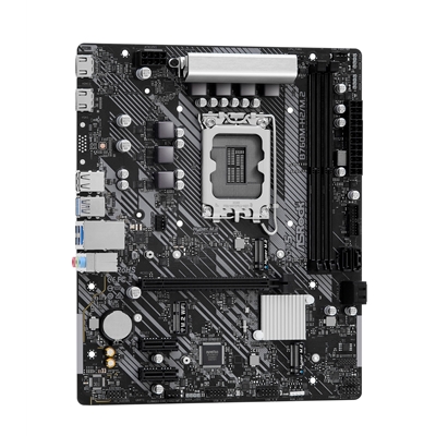 ASRock B760M-H2/M.2 Intel 1700 Socket Motherboard, Micro-ATX, 2x DDR5 Slots, 2x M.2 Socket, 2.5GbE LAN, 2x HDMI Port image 3