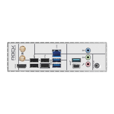ASRock B850 Rock WiFi 7 AMD AM5 Socket Motherboard, ATX, 4x DDR5 Slots, 2x M.2 Socket, Fitted I/O Shield, 2.5GbE LAN, Wi-Fi 7, 1x HDMI Port image 6