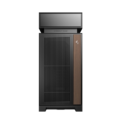 DeepCool CL6600 ARGB Modular Split-Chamber Mid-Tower ATX Case, Tempered Glass Panels,  Pre-installed 360mm ARGB Liquid Cooler, 2 x FL12R  SE ARGB Fans, USB 3.0, Mini-ITX/Mico-ATX/ATX, Black image 3