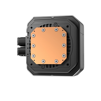 DeepCool Spartacus 360 AIO Liquid CPU Cooler, 360mm Radiator, 3 x 120mm PWM Fans, 3.4" LCD Display Pump, ARGB Lighting, Intel LGA1851/1700 & AMD AM5/AM4, Black image 4