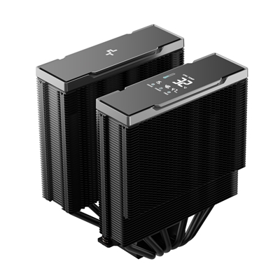 DeepCool AK620 G2 DIGITAL NYX Dual Tower CPU Cooler, Black, 2 x 120mm Fan,  6 x advanced  Copper Heatpipes, Intel/AMD image 6