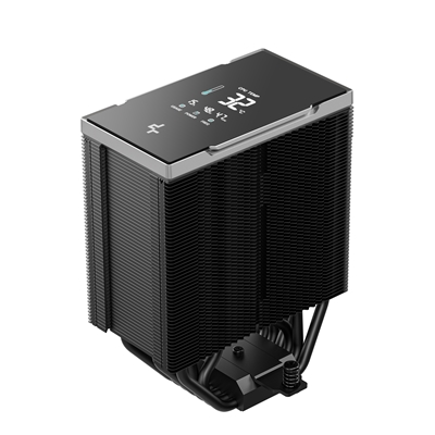 DeepCool AK700 DIGITAL NYX CPU Cooler, Black, 1 x 120mm Fan,  7 x advanced  Copper Heatpipes, Intel/AMD image 6