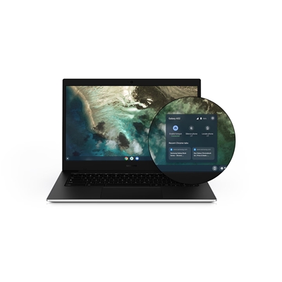 Samsung Galaxy Chromebook Go XE340XDA-KA2UK, 14 Inch HD Screen, Intel Celeron N4500, 4GB RAM, 64GB eMMC, Chrome OS image 2