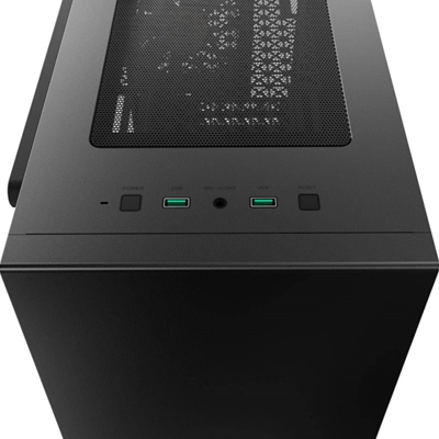 DeepCool MACUBE 110 Case, Home & Business, Black, Micro Tower, 2 x USB 3.0, Solid Side Panel, Micro ATX, Mini-ITX image 3