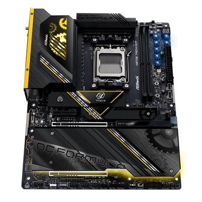 ASRock X870E TAICHI OCF AMD AM5 Socket Motherboard, ATX, 2x DDR5 Slots, 6x M.2 Socket, Fitted I/O Shield, 5GbE LAN, Wi-Fi 7, 1x HDMI Port image 3