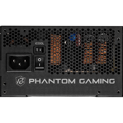 ASRock Phantom Gaming PG-750G 750W ATX Power Supply Unit, 80 Plus Gold Certified, 120mm Silent Cooling Fan, High Efficiency PSU image 3