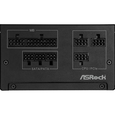 ASRock Steel Legend SL-650G 650W ATX Power Supply Unit, 80 Plus Gold Certified, 120mm Silent Cooling Fan, High Efficiency PSU image 4