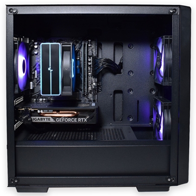 RGB Gaming Build AMD Ryzen 5 5500 6 Core 12 Thread 4.20GHz, 16GB DDR4 RAM, 1TB NVMe Storage, RTX5050 8GB, RGB Air Cooler CPU, Bazzite OS Installed image 5