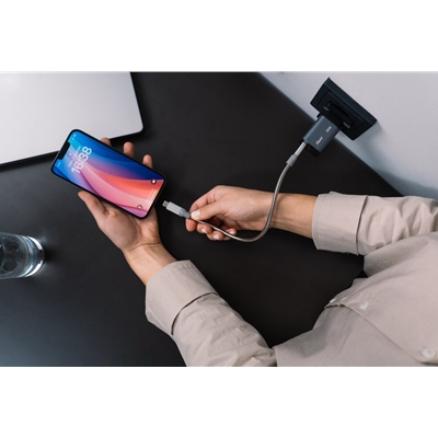 Verbatim (32200) GNC-35 GaN Charger 35W with 1 x USB-C PD 35W / 1 x USB-A QC 3.0 (EU/UK/US) image 5