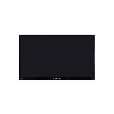 Verbatim (49591) Portable 14" FHD Touchscreen IPS Monitor Aluminium, USB-C image 2