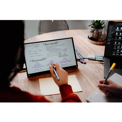 Verbatim (49591) Portable 14" FHD Touchscreen IPS Monitor Aluminium, USB-C image 3