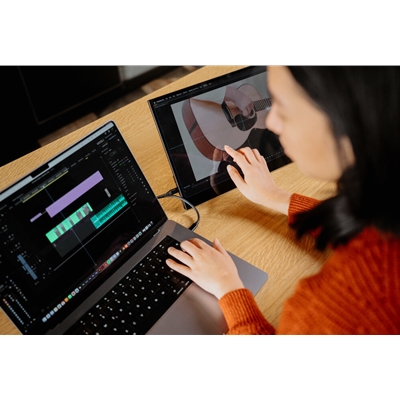 Verbatim (49593) Portable 17.3" FHD Touch Monitor ALU image 3