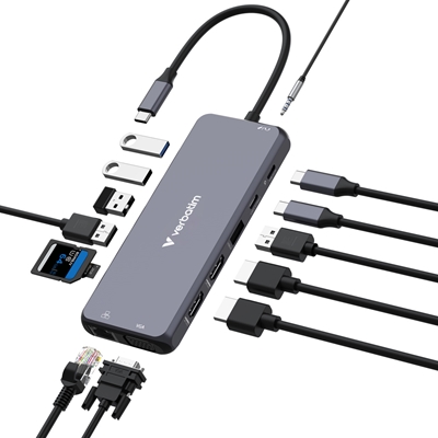 Verbatim (32154) USB-C Pro Multiport Hub 14 Port CMH-14 image 2