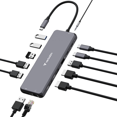 Verbatim (32153) USB-C Pro Multiport Hub 13 Port CMH-13 image 2