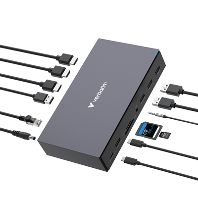 Verbatim (32172) USB-C PRO Docking Station 17 Port CDS-17 image 2