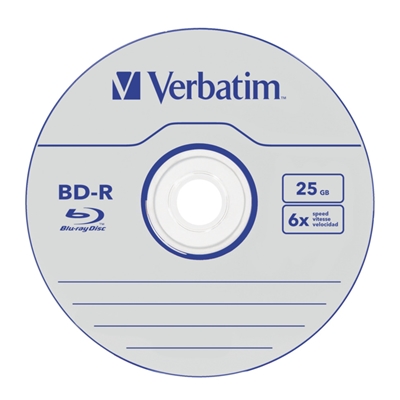 Verbatim (43838) BD-R SL Datalife 25GB 6X 50 Pack Spindle No ID image 3