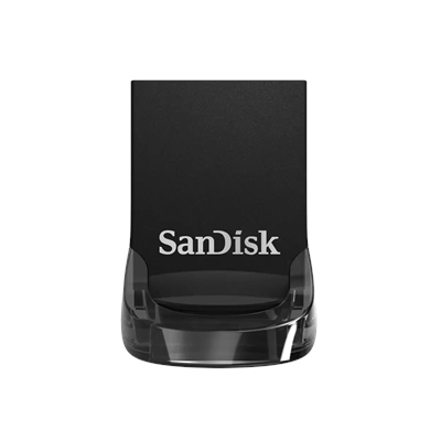 SanDisk Ultra Fit - USB flash drive - 32 GB - USB 3.1 - black (pack of 3) image 2