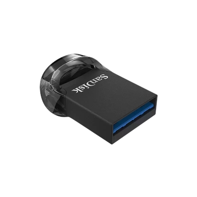 SanDisk Ultra Fit - USB flash drive - 32 GB - USB 3.1 - black (pack of 3) image 3